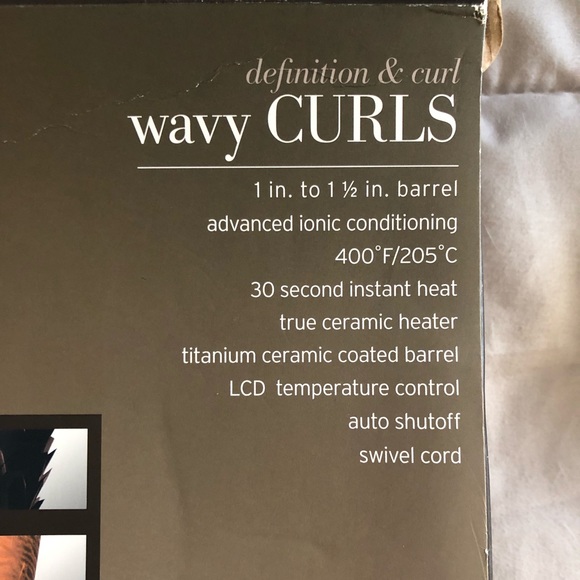 John Frieda wavy curl curling iron & flat iron - Picture 4 of 9